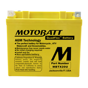 Battery MBTX20U MOTOBATT