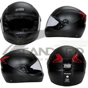 Helmet Full Face Professional Black Studds
